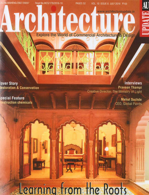 Architecture Update - July 2016. Vol 10. Issue 6.